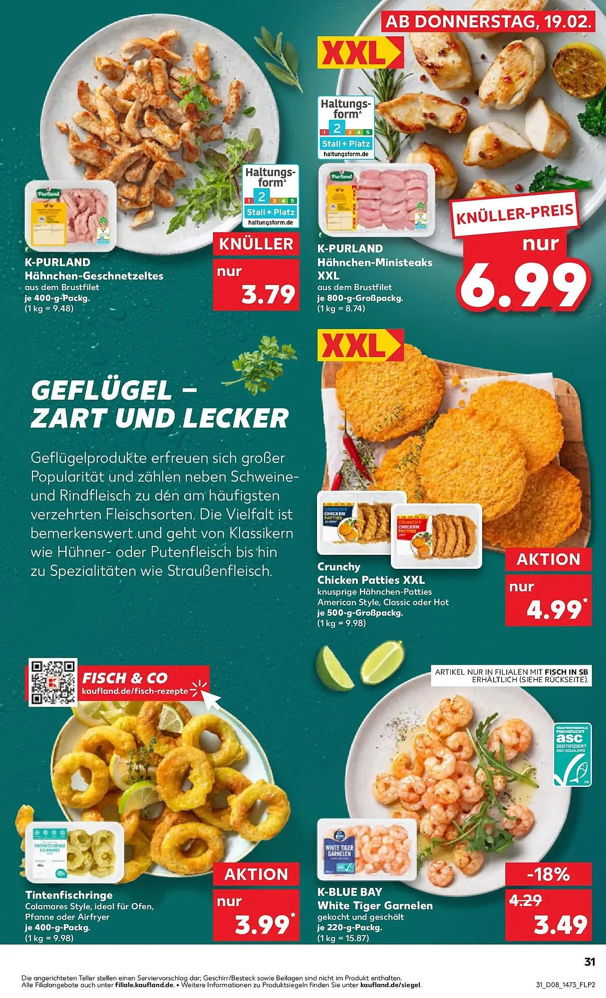 Kaufland Prospekt von 22. Februar bis 25. Februar 2026 - Prospekt seite 31