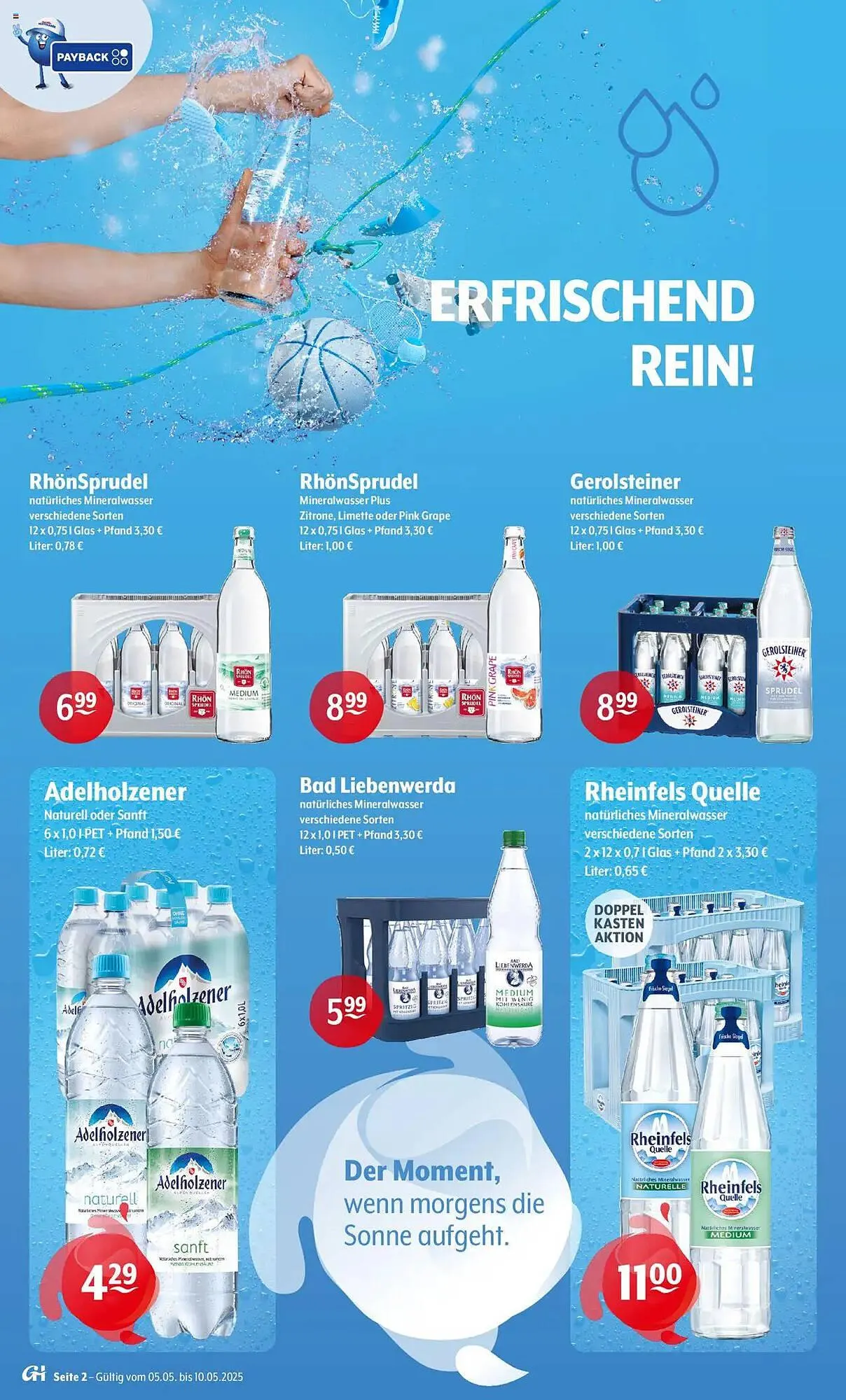 Getränke Hoffmann Prospekt von 5. Mai bis 10. Mai 2025 - Prospekt seite 2