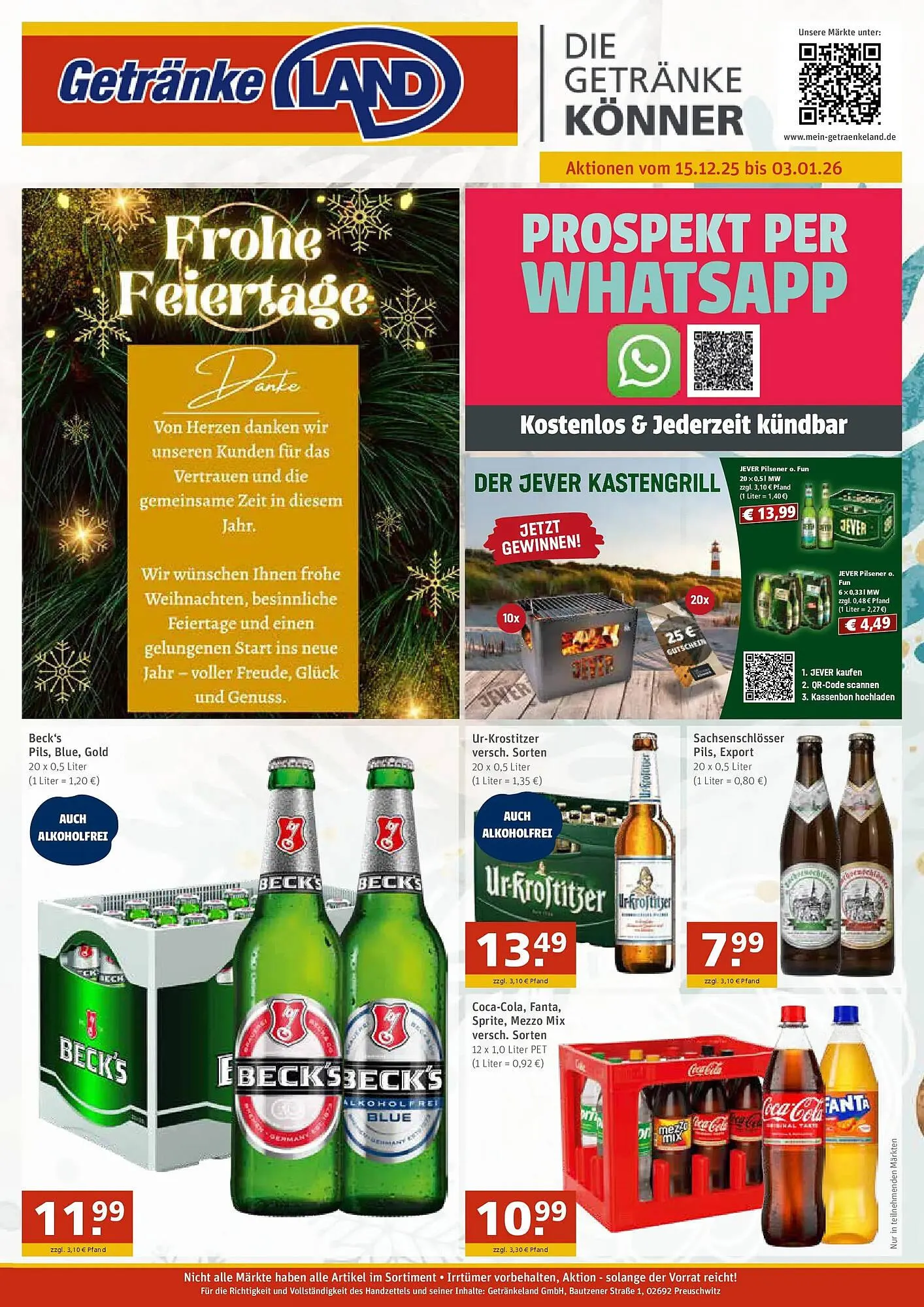 Getränkeland Prospekt - 1