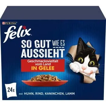 Felix So gut wie es aussieht 24x85g Geschmacksvielfalt vom Land