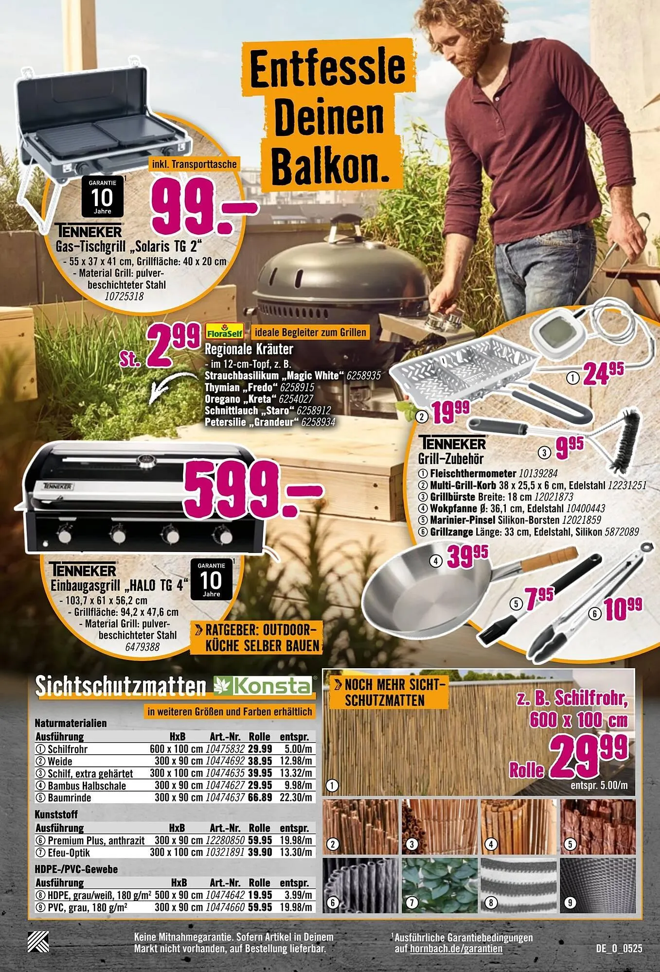 Hornbach Prospekt von 7. Mai bis 4. Juni 2025 - Prospekt seite 9