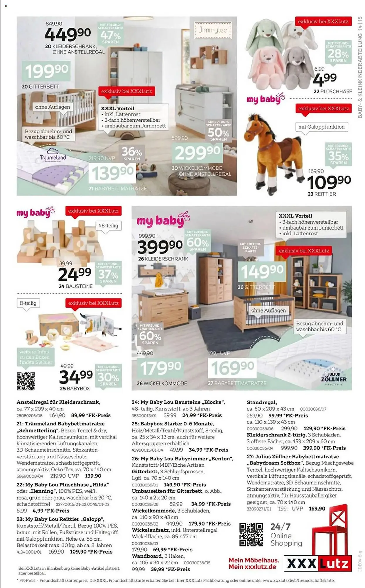 XXXLutz Prospekt von 29. März bis 12. April 2026 - Prospekt seite 15