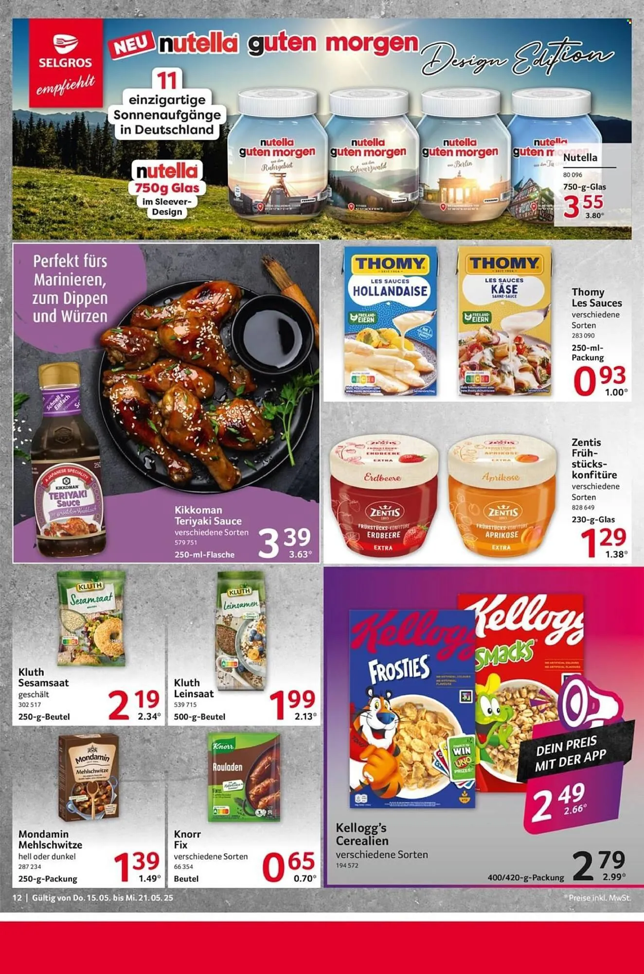 Selgros Prospekt von 15. Mai bis 21. Mai 2025 - Prospekt seite 12