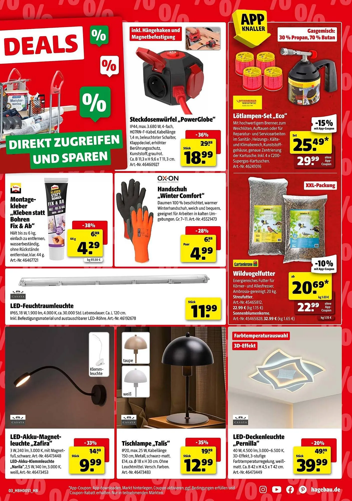 Hagebau Prospekt von 13. Dezember bis 20. Dezember 2025 - Prospekt seite 3