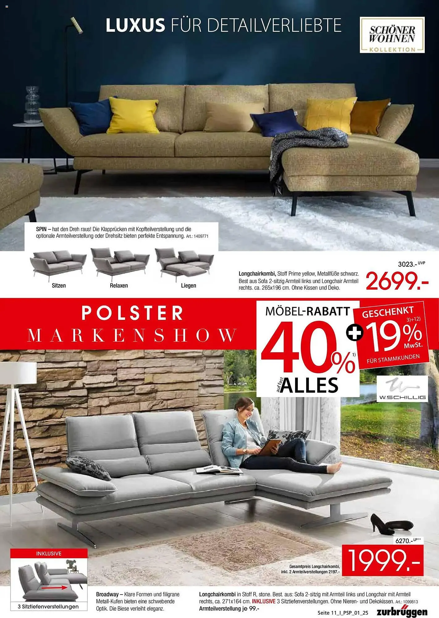 Zurbrüggen Prospekt von 27. Oktober bis 1. Dezember 2025 - Prospekt seite 11