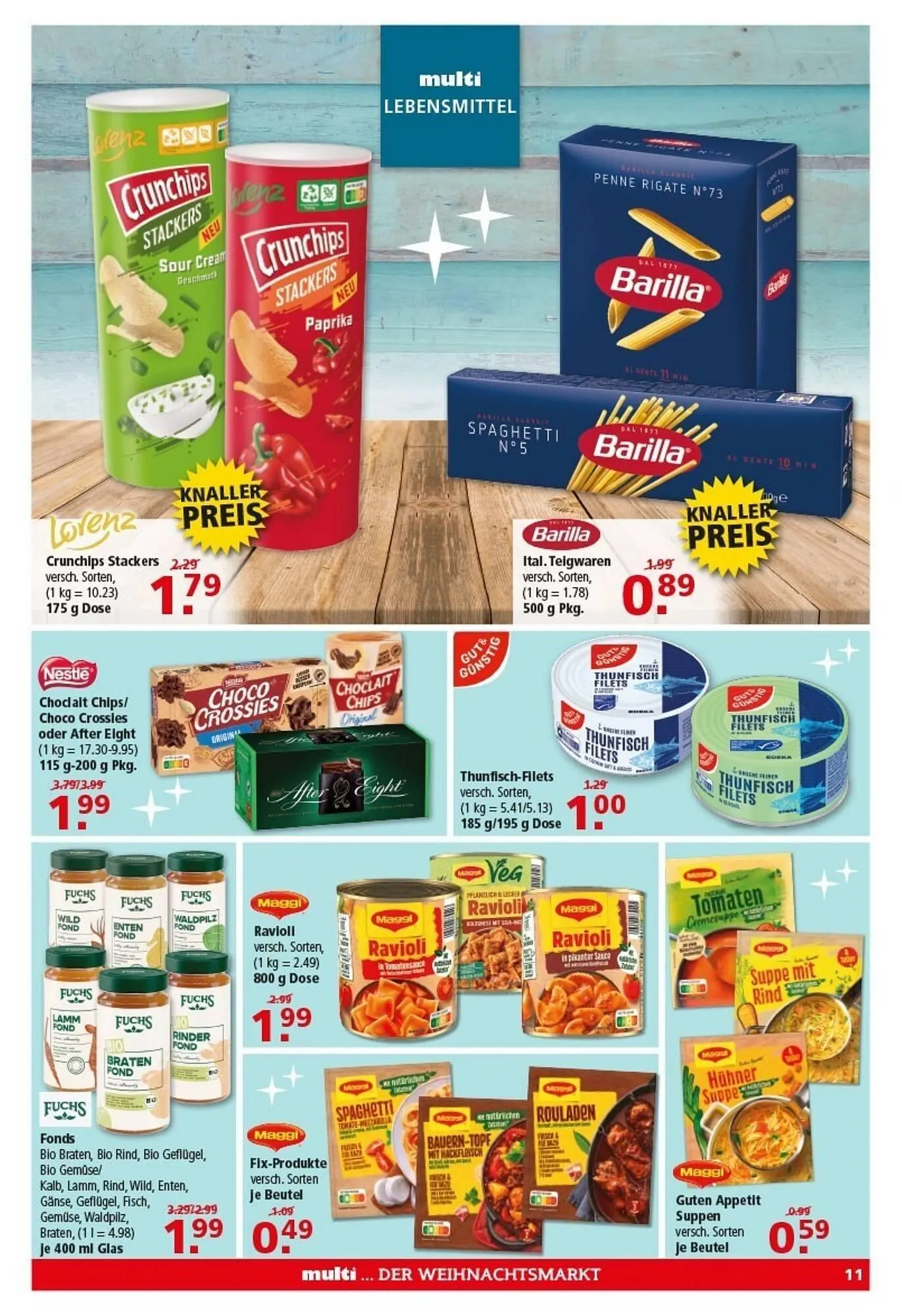 Multi Markt Prospekt von 24. November bis 29. November 2025 - Prospekt seite 11