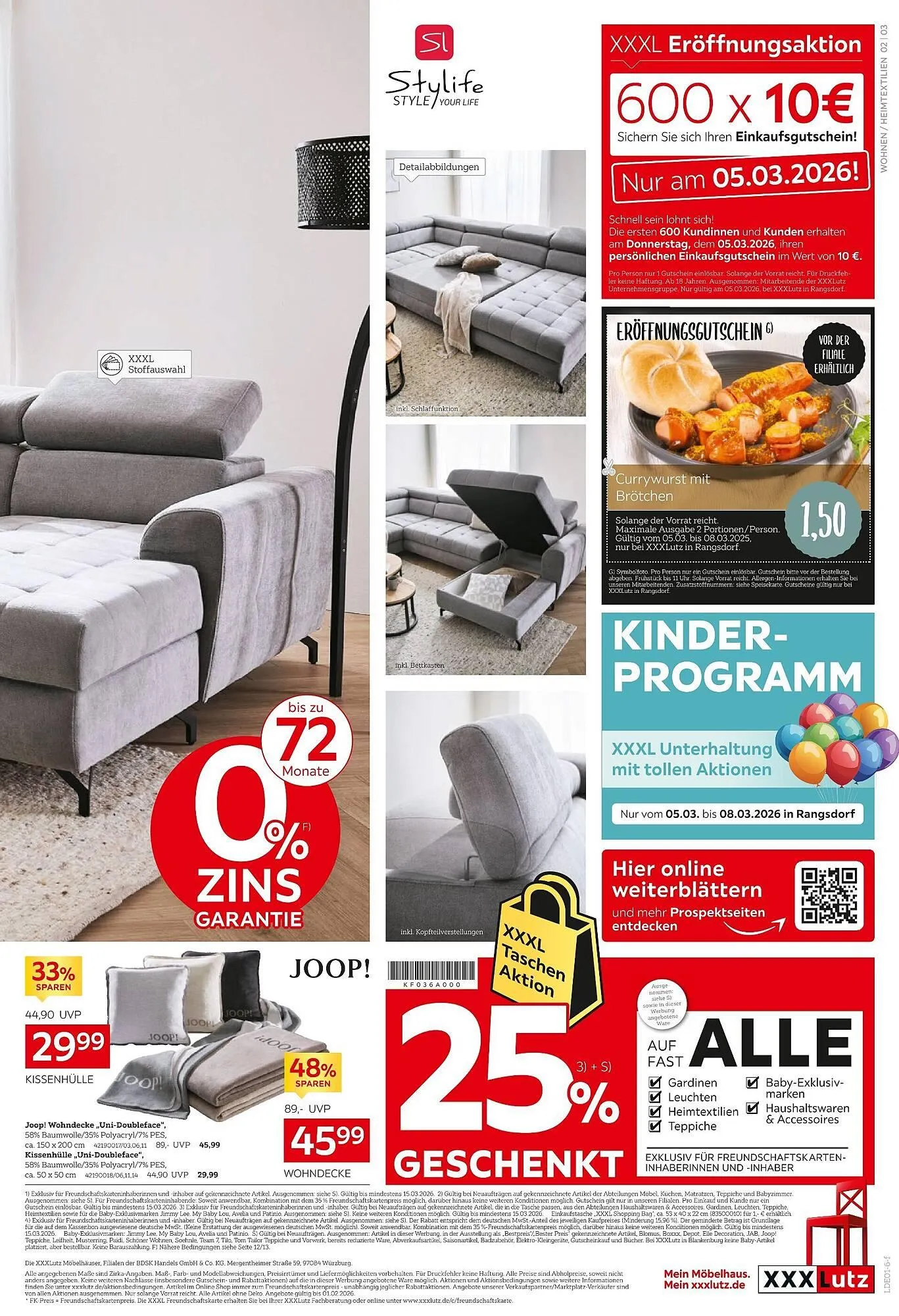 XXXLutz Prospekt von 2. März bis 15. März 2026 - Prospekt seite 3