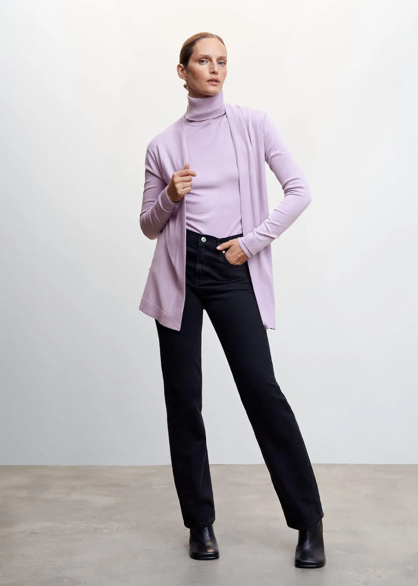 Vékony kötött kardigán