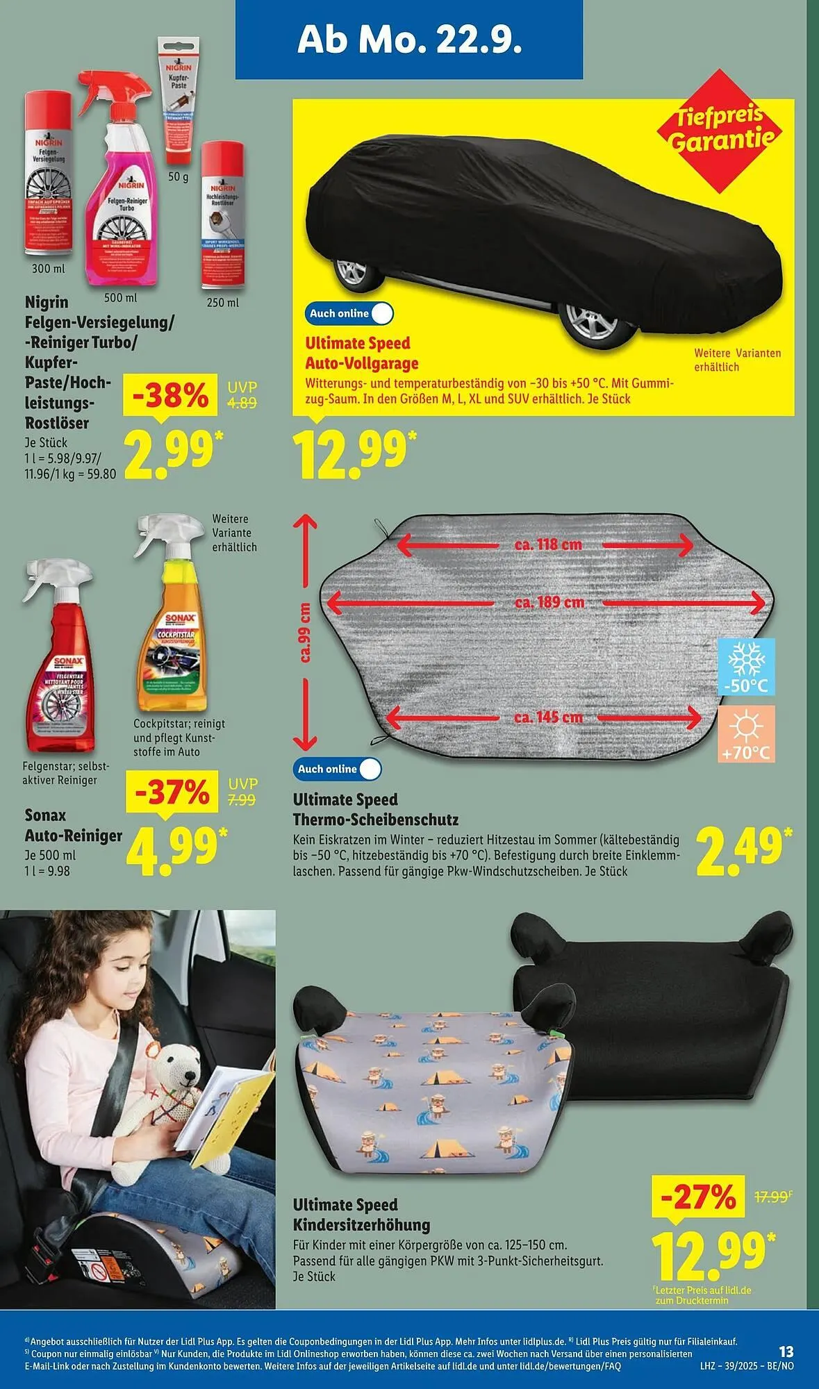 Lidl Prospekt von 22. September bis 28. September 2025 - Prospekt seite 21