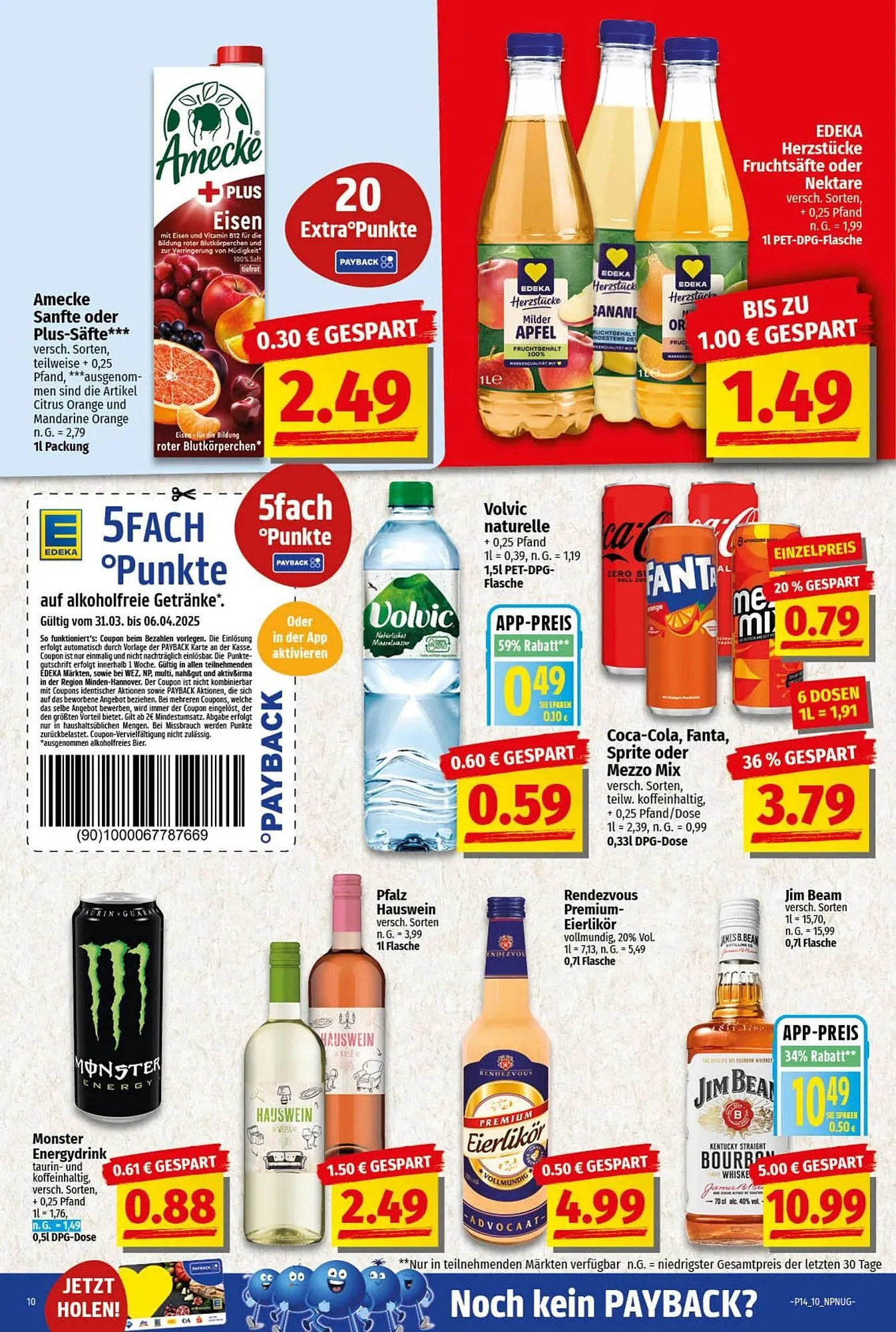 nah & gut Prospekt von 31. März bis 6. April 2025 - Prospekt seite 10