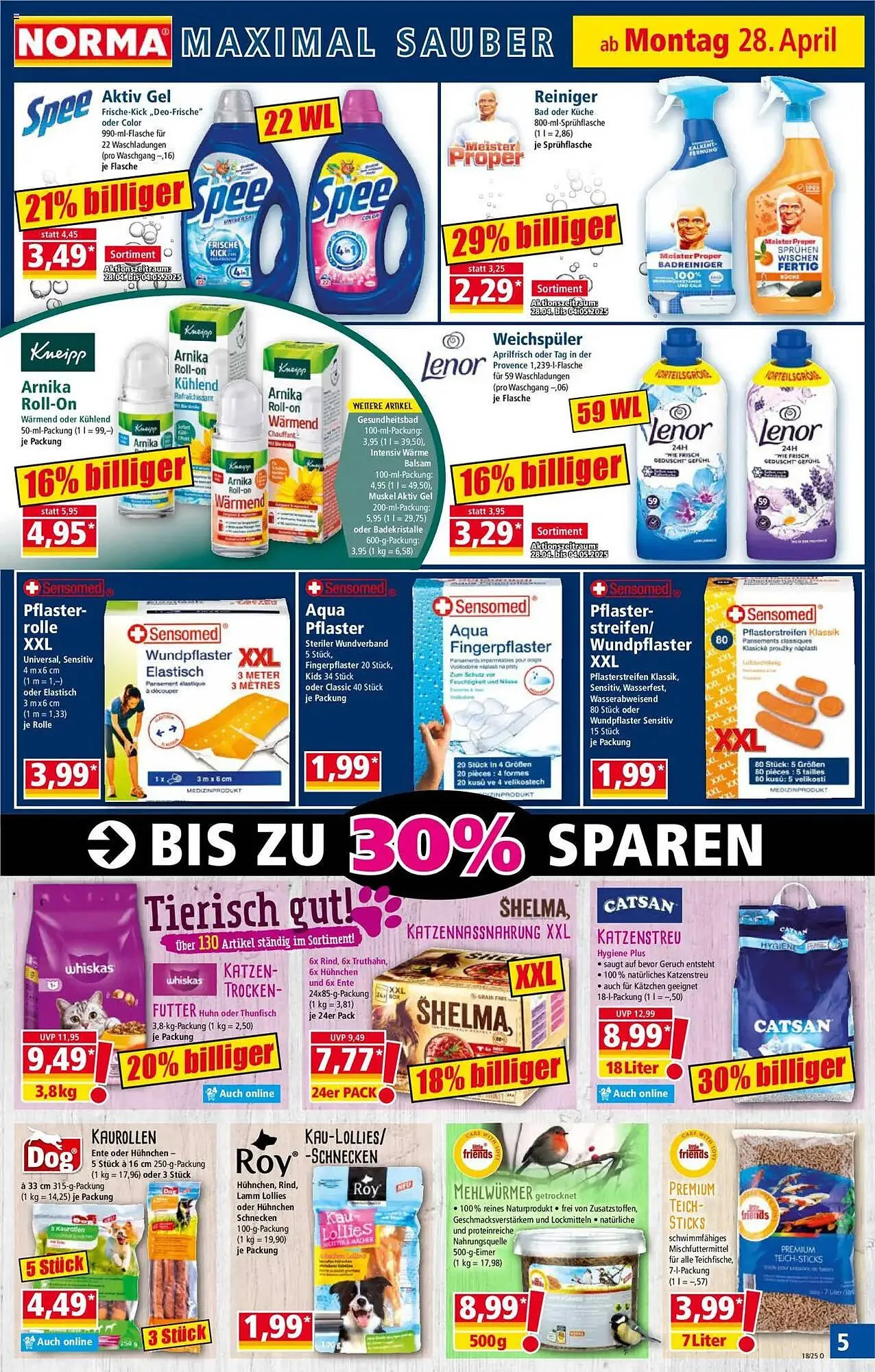 Norma Prospekt von 28. April bis 3. Mai 2025 - Prospekt seite 5