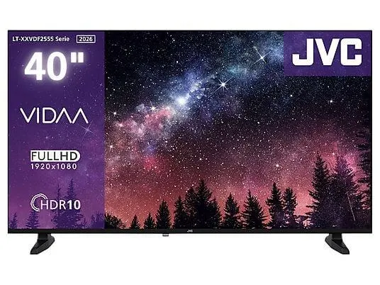 JVC LT-40VDF2555 LED TV (Flat, 40 Zoll / 100 cm, Full-HD, SMART TV)