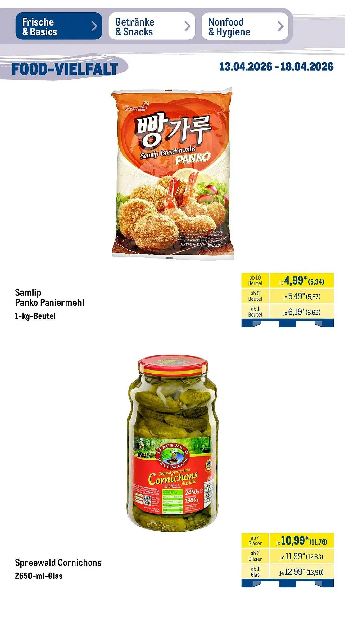 METRO Prospekt von 12. April bis 18. April 2026 - Prospekt seite 19