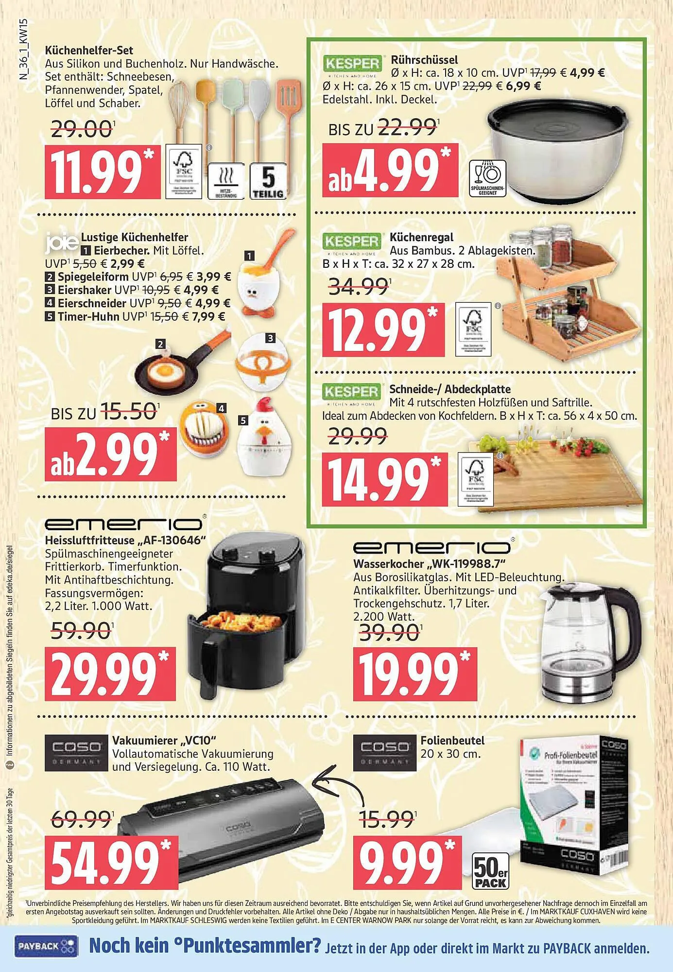 Marktkauf Prospekt von 6. April bis 14. April 2025 - Prospekt seite 36