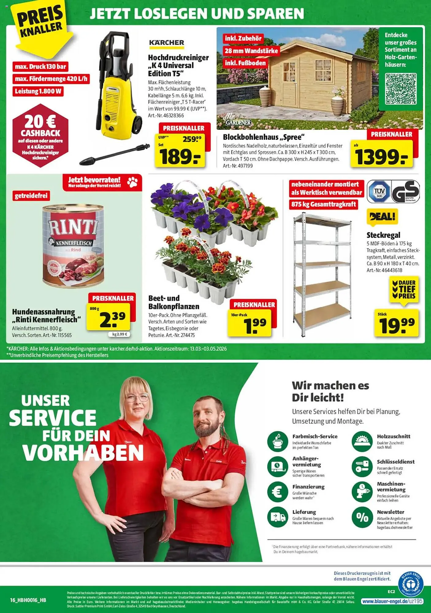 Hagebau Prospekt von 11. April bis 18. April 2026 - Prospekt seite 16