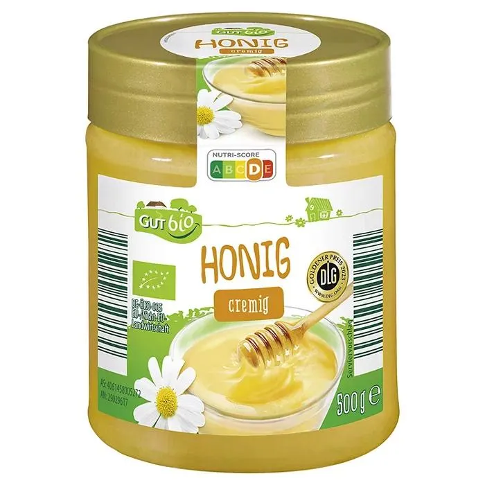 GUT BIO Bio-Honig 0,5 kg, Cremig