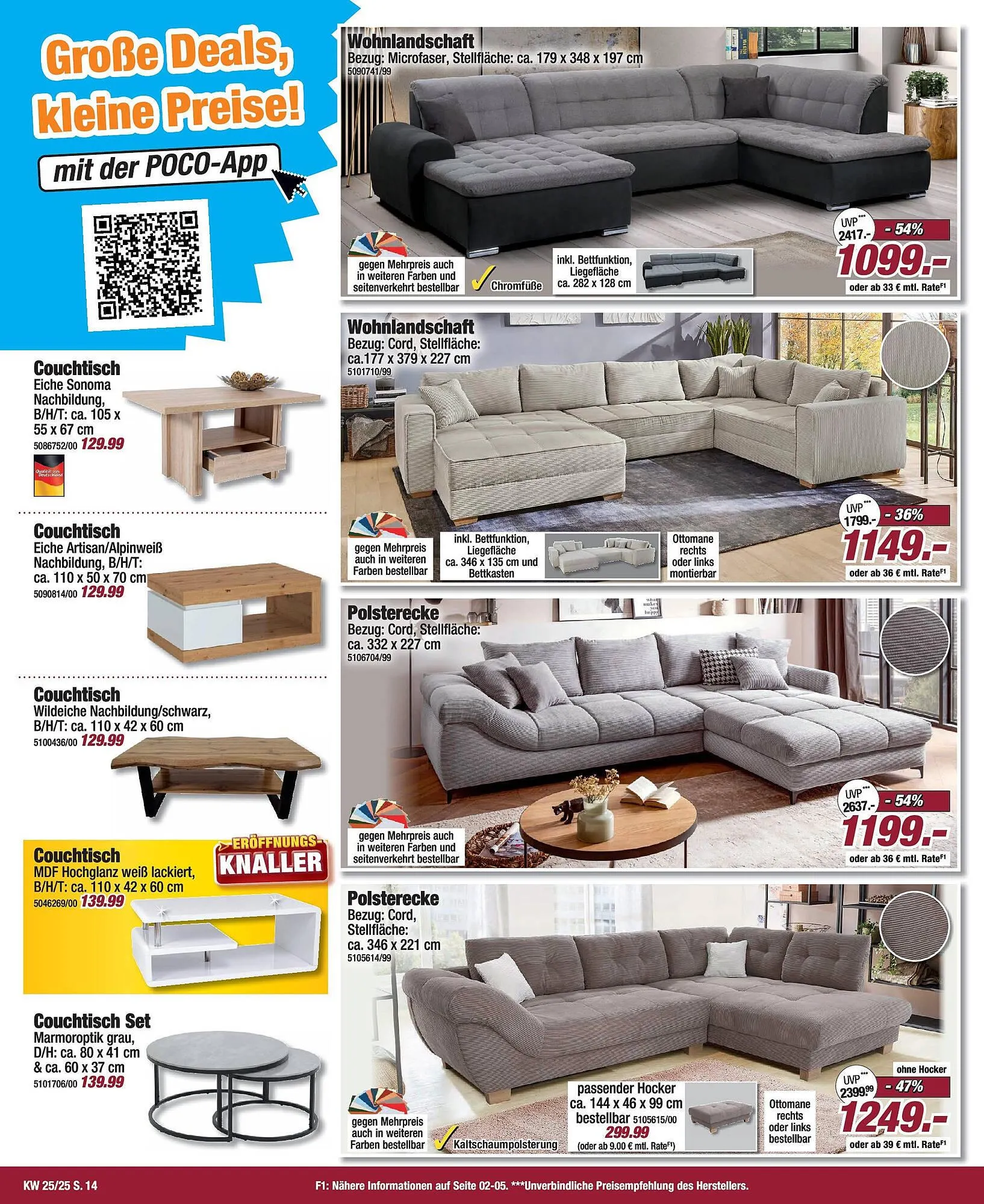 Poco Prospekt von 13. Juni bis 20. Juni 2025 - Prospekt seite 14