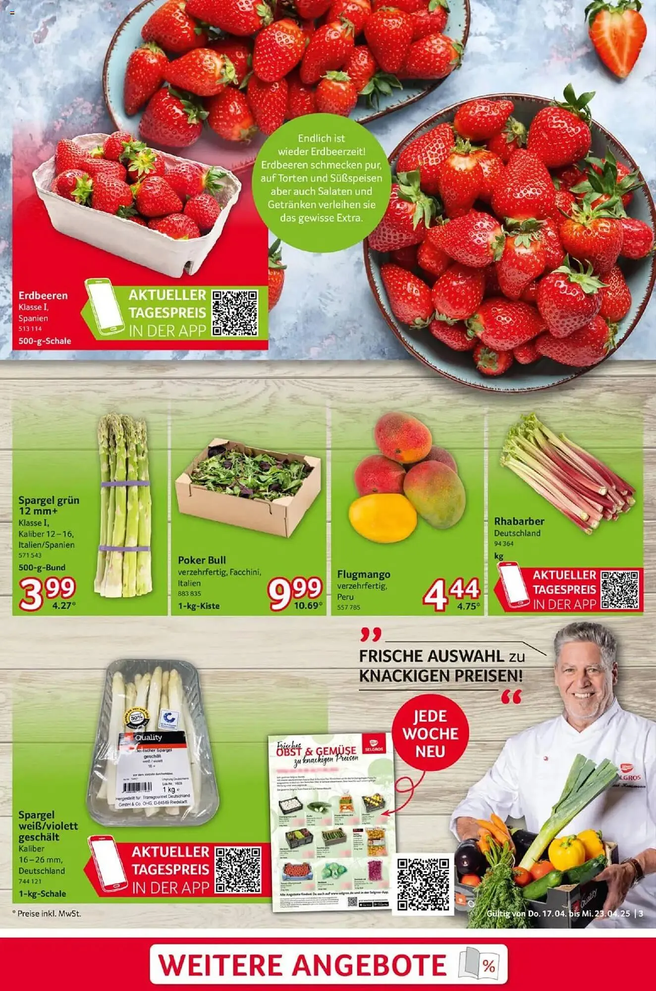 Selgros Prospekt von 17. April bis 23. April 2025 - Prospekt seite 3