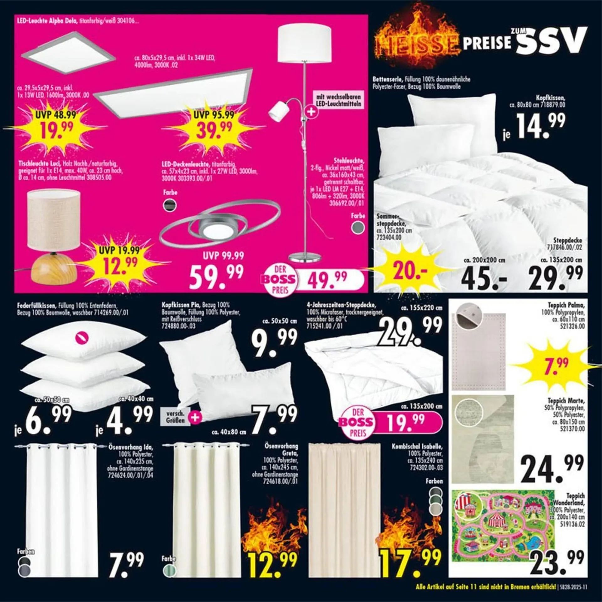 Möbel Boss Prospekt von 7. Juli bis 27. Juli 2025 - Prospekt seite 11