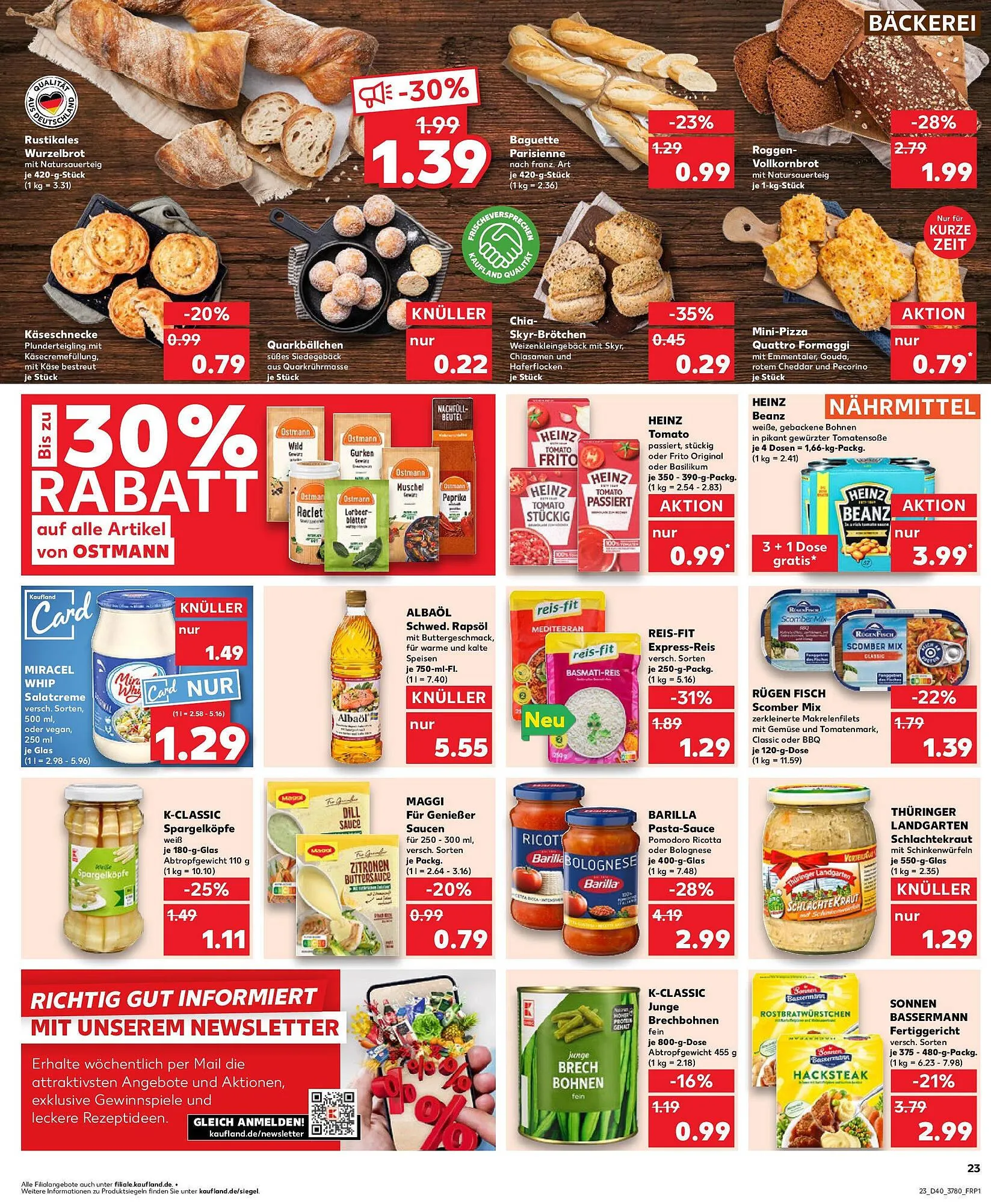 Kaufland Prospekt von 5. Oktober bis 8. Oktober 2025 - Prospekt seite 23
