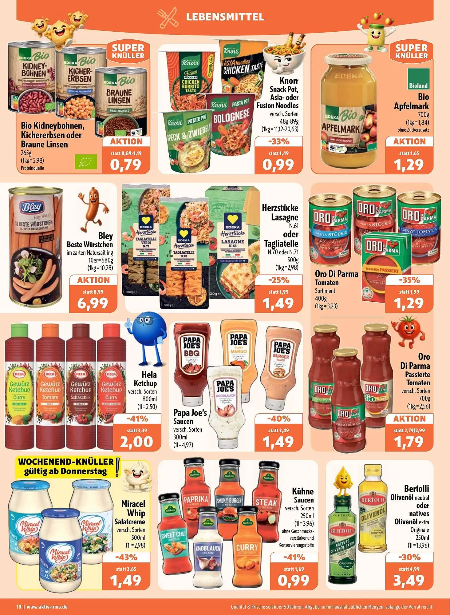 Aktiv Irma Prospekt von 20. April bis 25. April 2026 - Prospekt seite 10