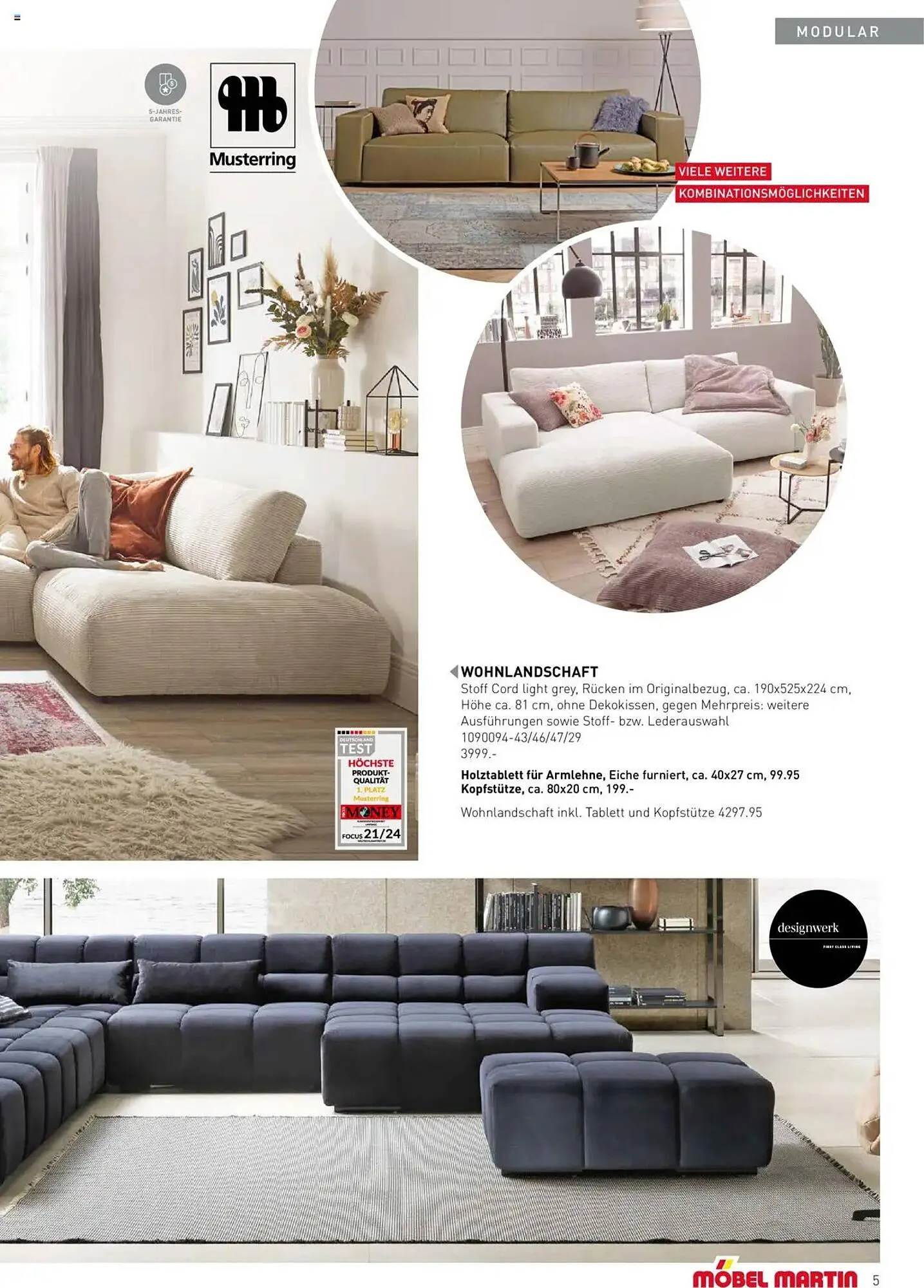 Möbel Martin Prospekt von 30. August bis 31. Dezember 2025 - Prospekt seite 5