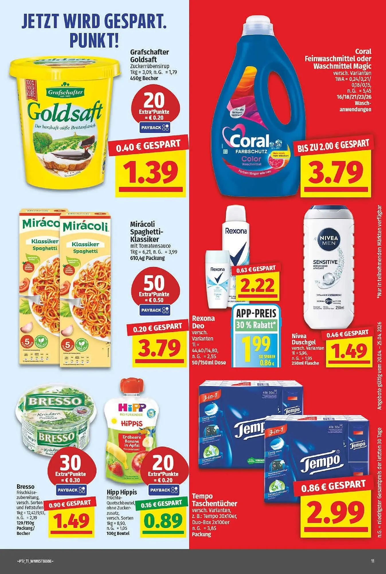 NP Discount Prospekt von 19. April bis 25. April 2026 - Prospekt seite 11