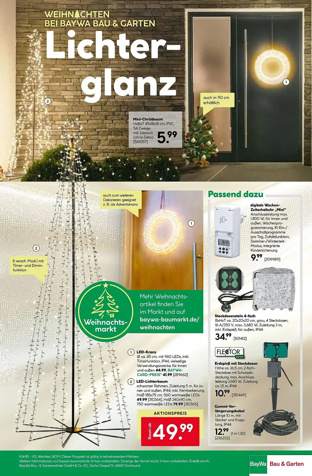 BayWa Prospekt von 3. November bis 9. November 2025 - Prospekt seite 19