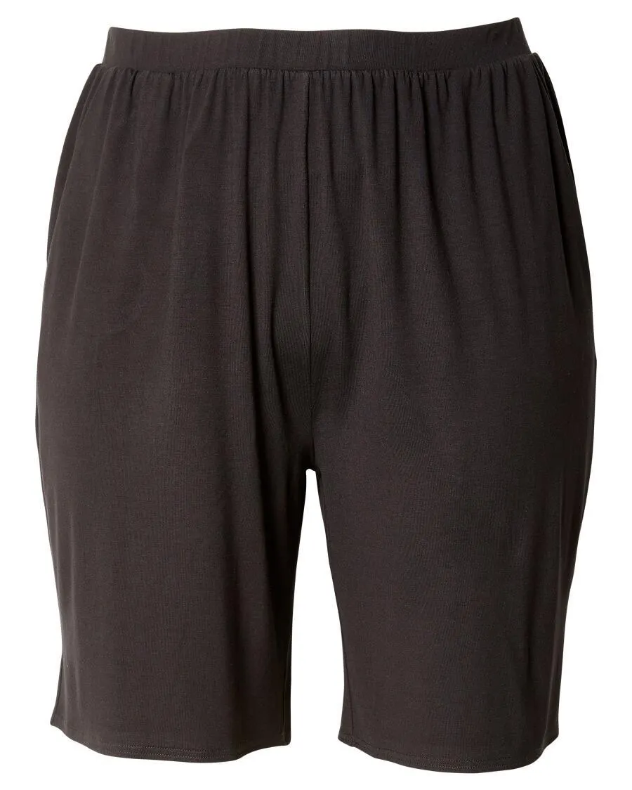 Lockere Bermuda-Shorts Janina Plus, elastischer Bund