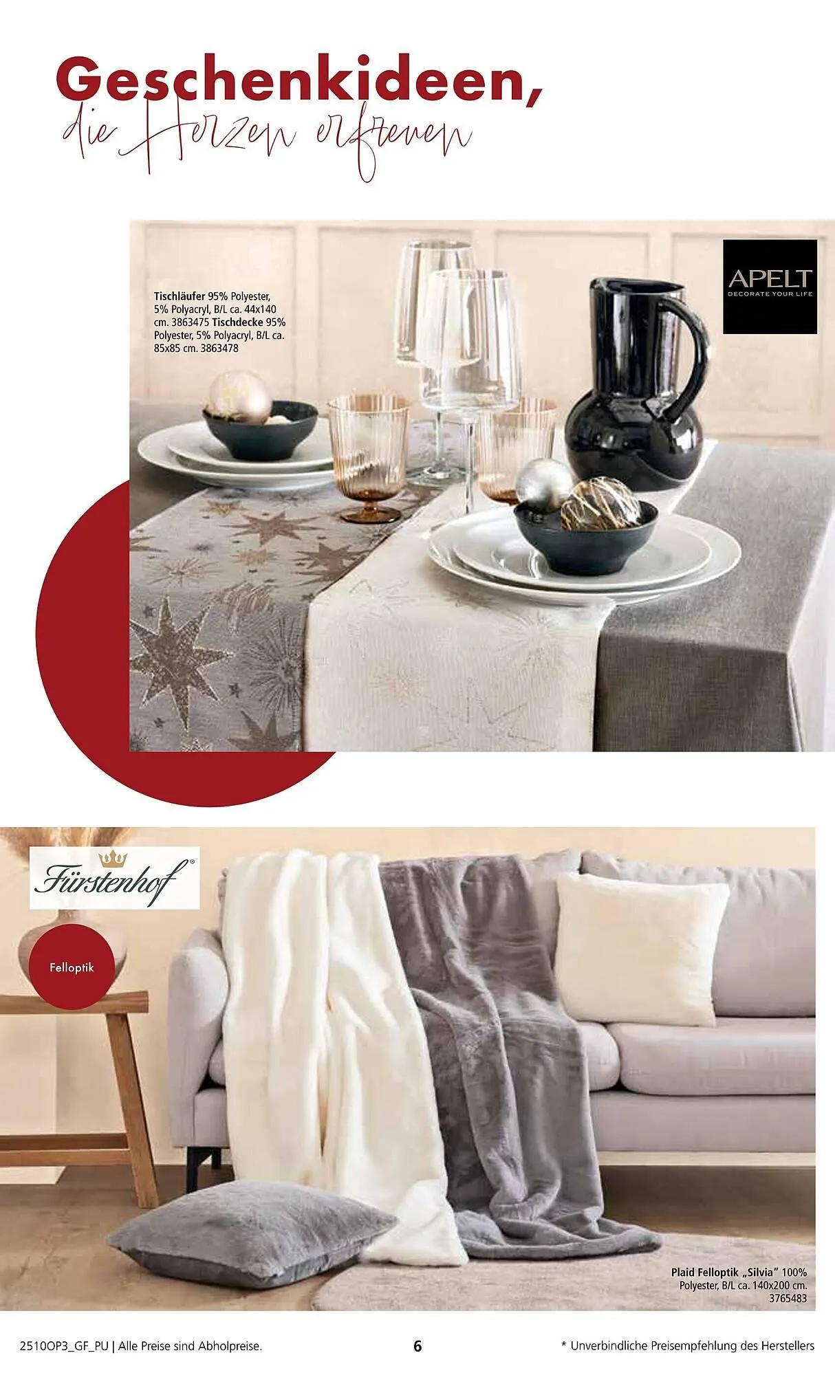 Segmüller Prospekt von 6. Oktober bis 4. Januar 2026 - Prospekt seite 8