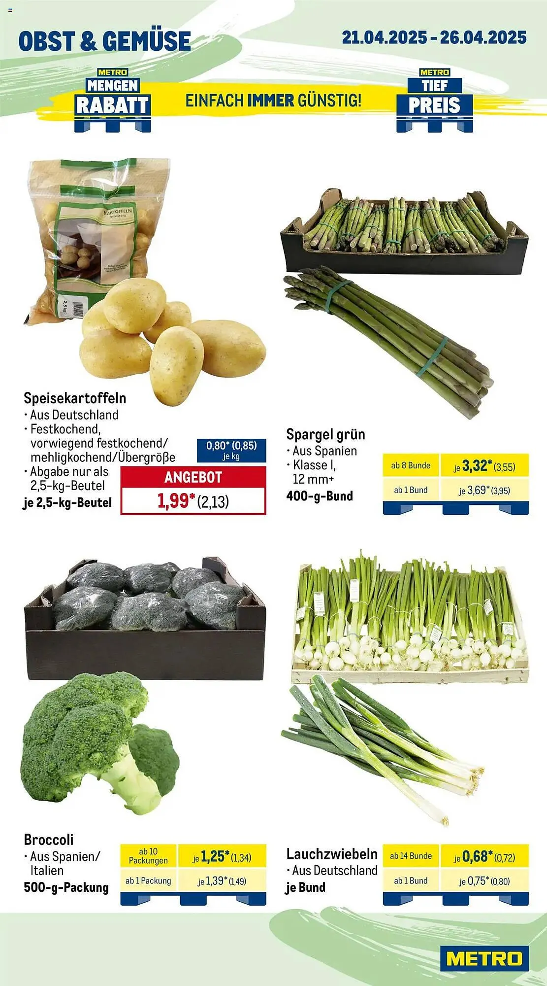 METRO Prospekt von 21. April bis 26. April 2025 - Prospekt seite 8
