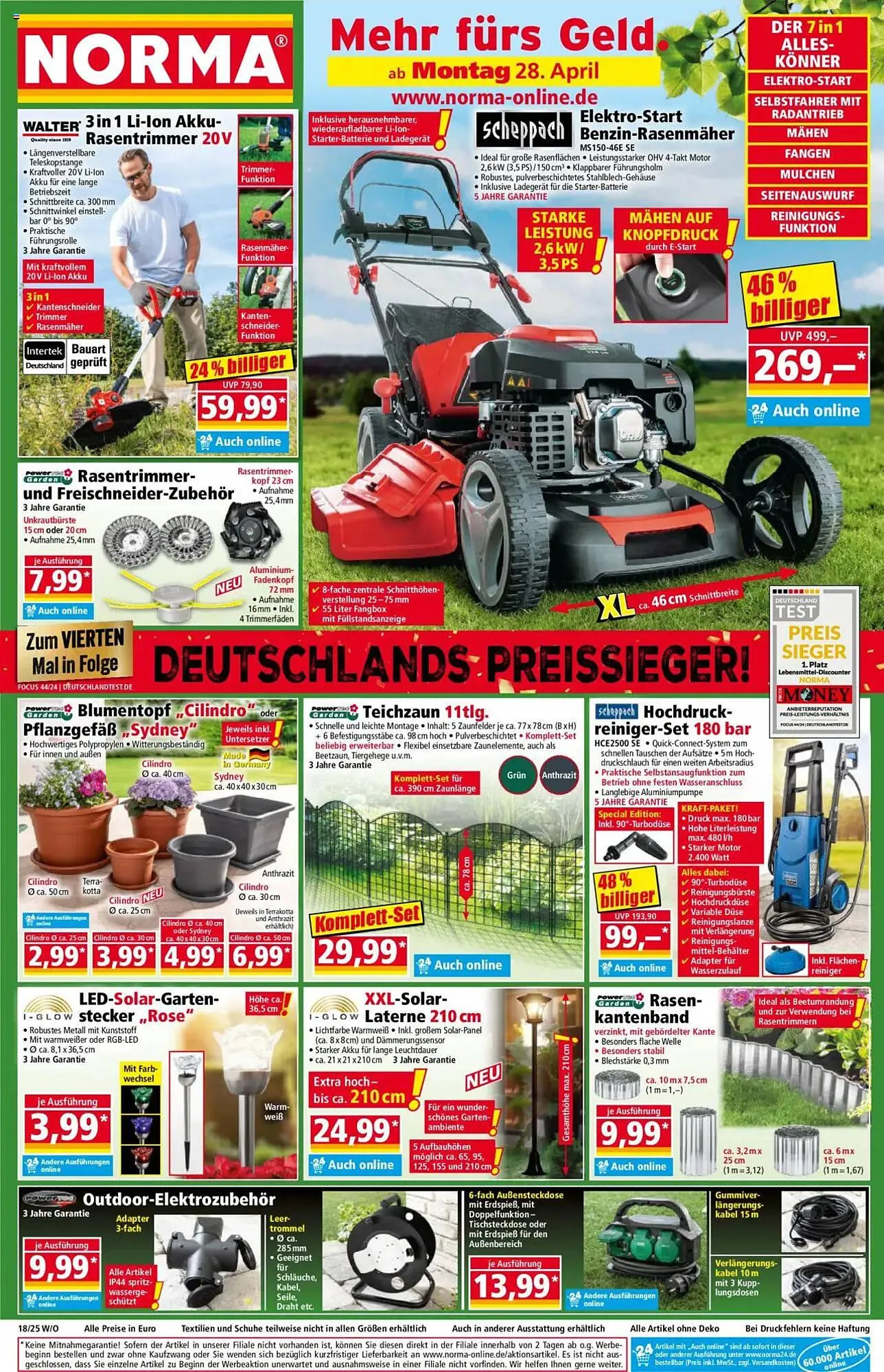 Norma Prospekt von 28. April bis 3. Mai 2025 - Prospekt seite 1