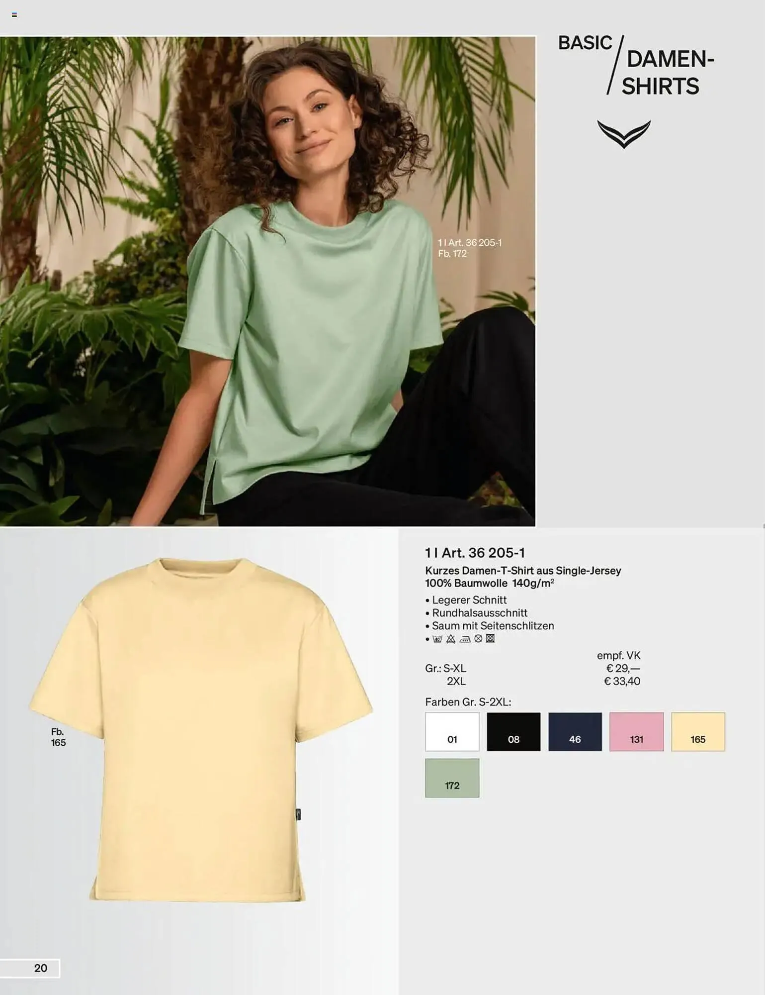 Trigema Prospekt von 17. Februar bis 17. August 2025 - Prospekt seite 20