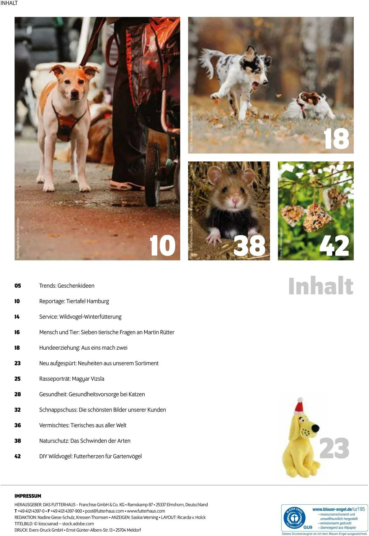 Futterhaus Aktueller Prospekt von 1. Dezember bis 31. Dezember 2025 - Prospekt seite 3