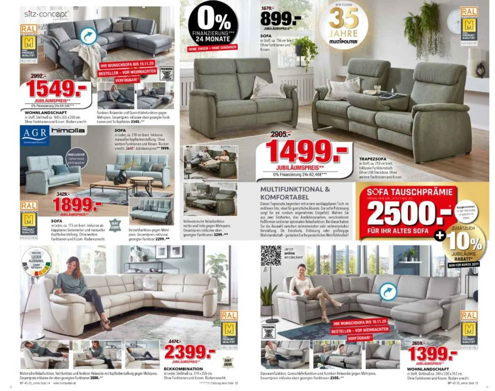 Multipolster Prospekt von 3. November bis 31. Dezember 2025 - Prospekt seite 8