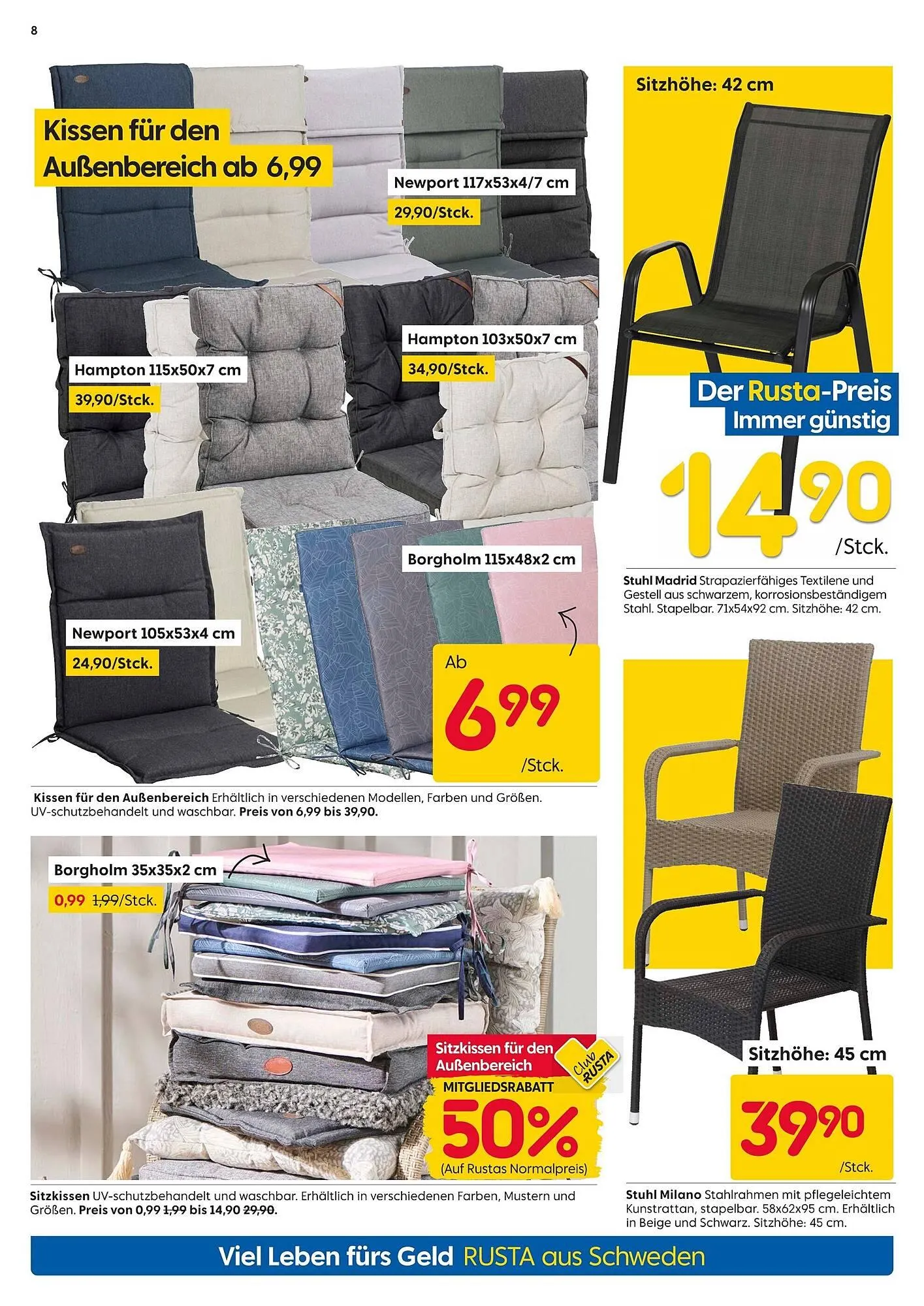Rusta Prospekt von 10. Mai bis 17. Mai 2025 - Prospekt seite 8