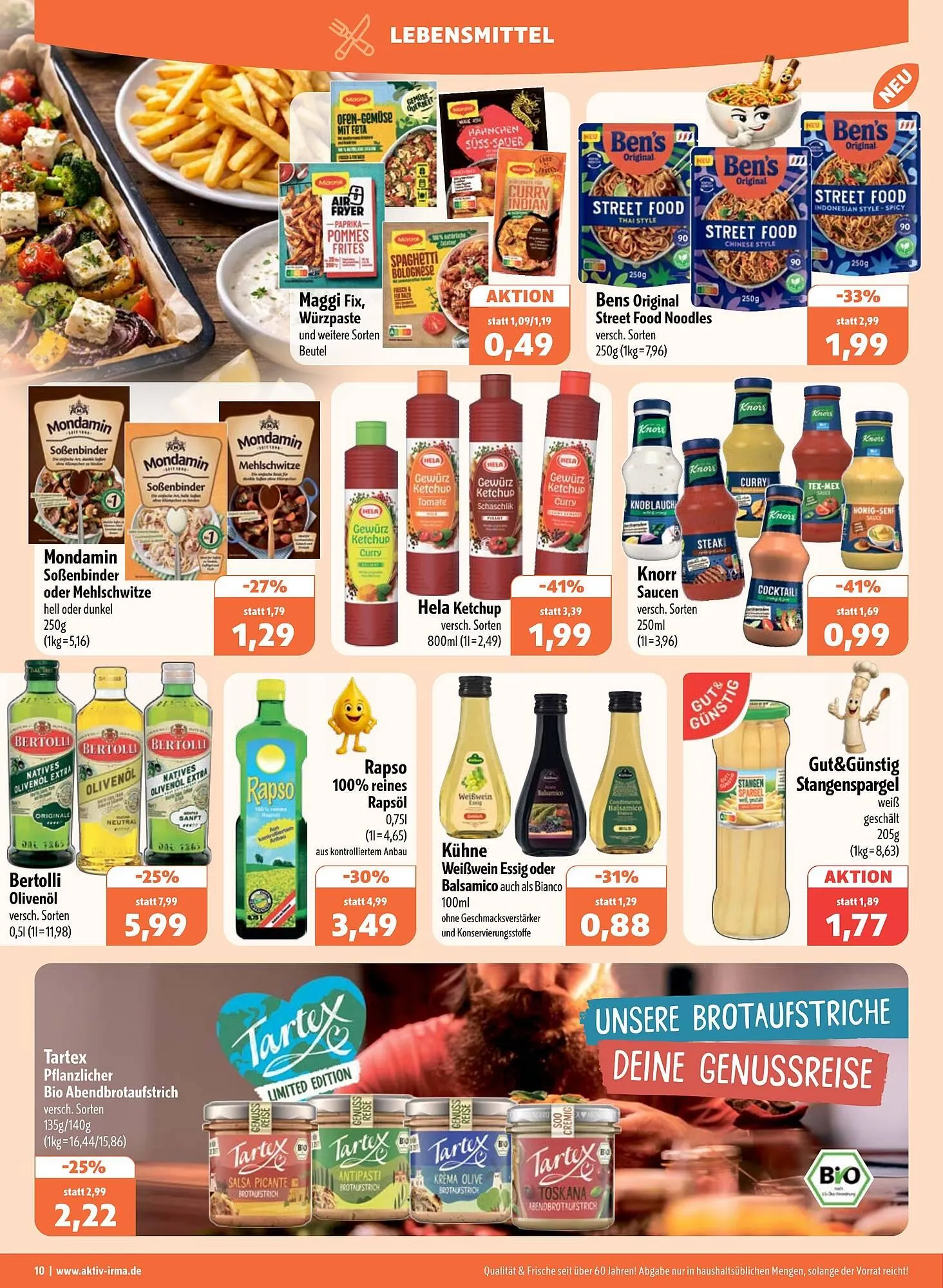 Aktiv Irma Prospekt von 13. April bis 18. April 2026 - Prospekt seite 10