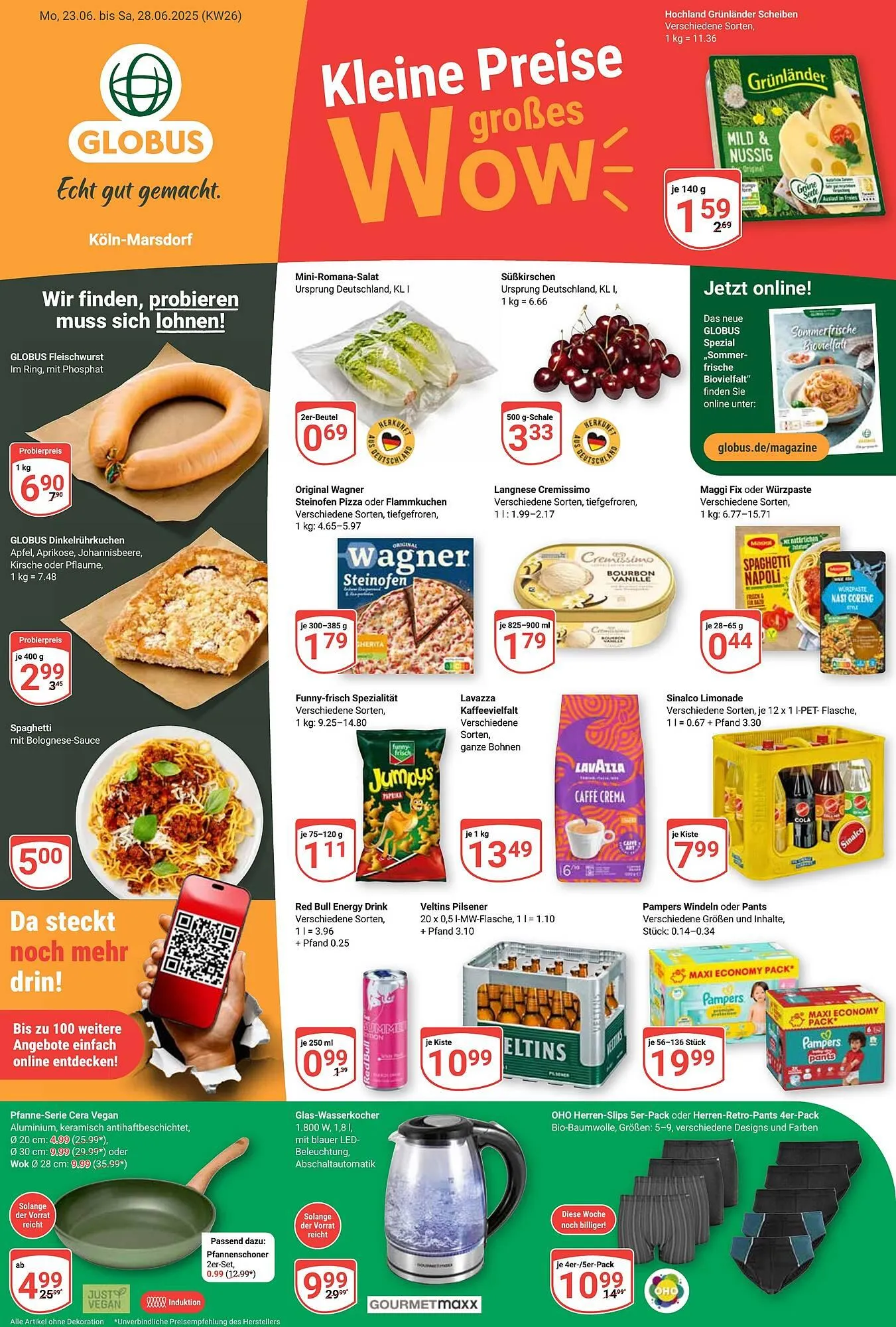 Globus Prospekt von 23. Juni bis 28. Juni 2025 - Prospekt seite 1