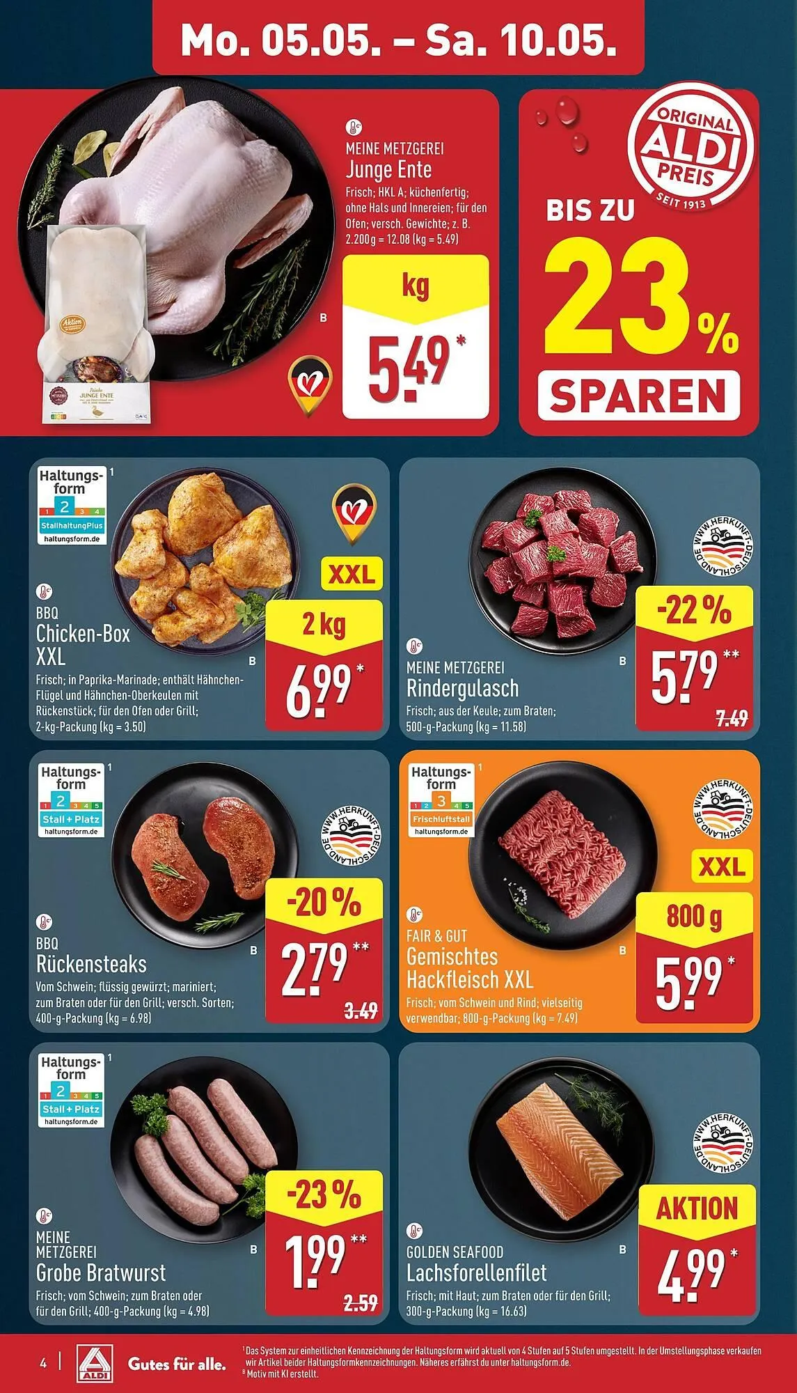 Aldi Nord Prospekt von 5. Mai bis 11. Mai 2025 - Prospekt seite 4