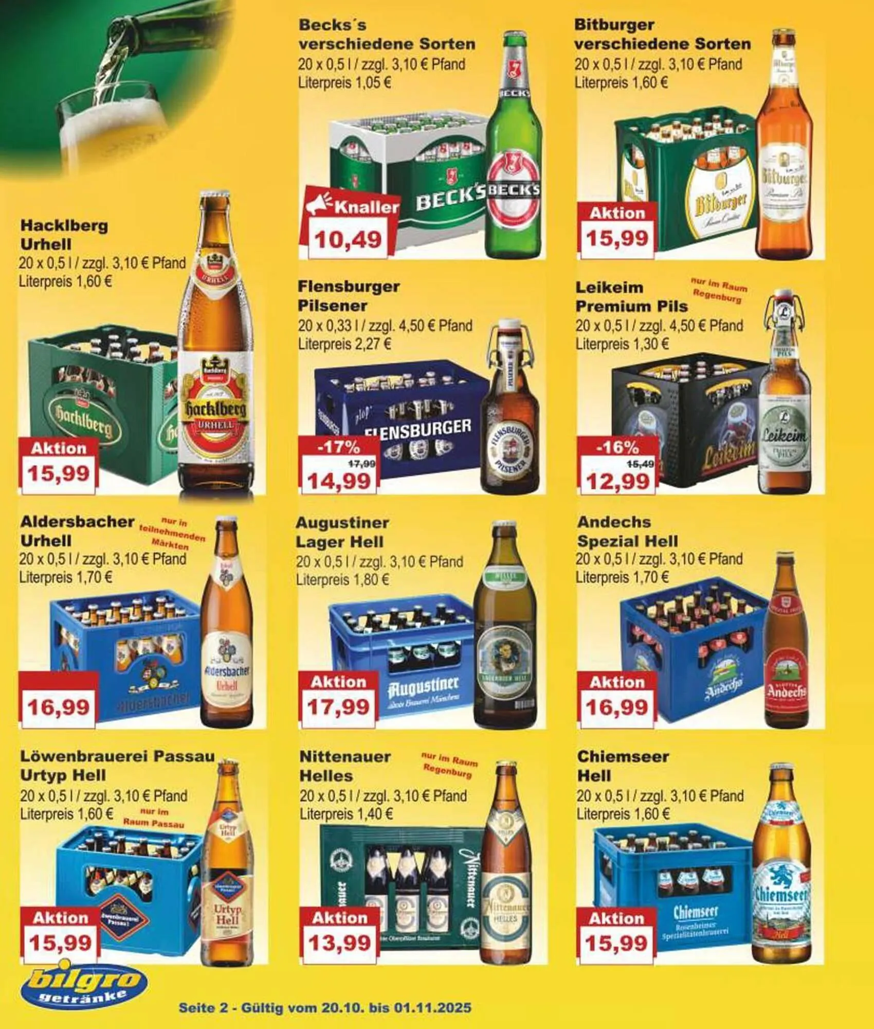 Bilgro Prospekt von 21. Oktober bis 4. November 2025 - Prospekt seite 2