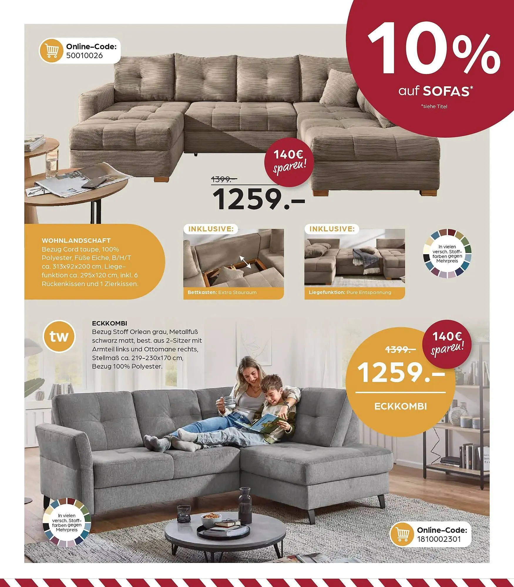 Möbel Buss Prospekt von 1. Januar bis 12. Januar 2026 - Prospekt seite 5