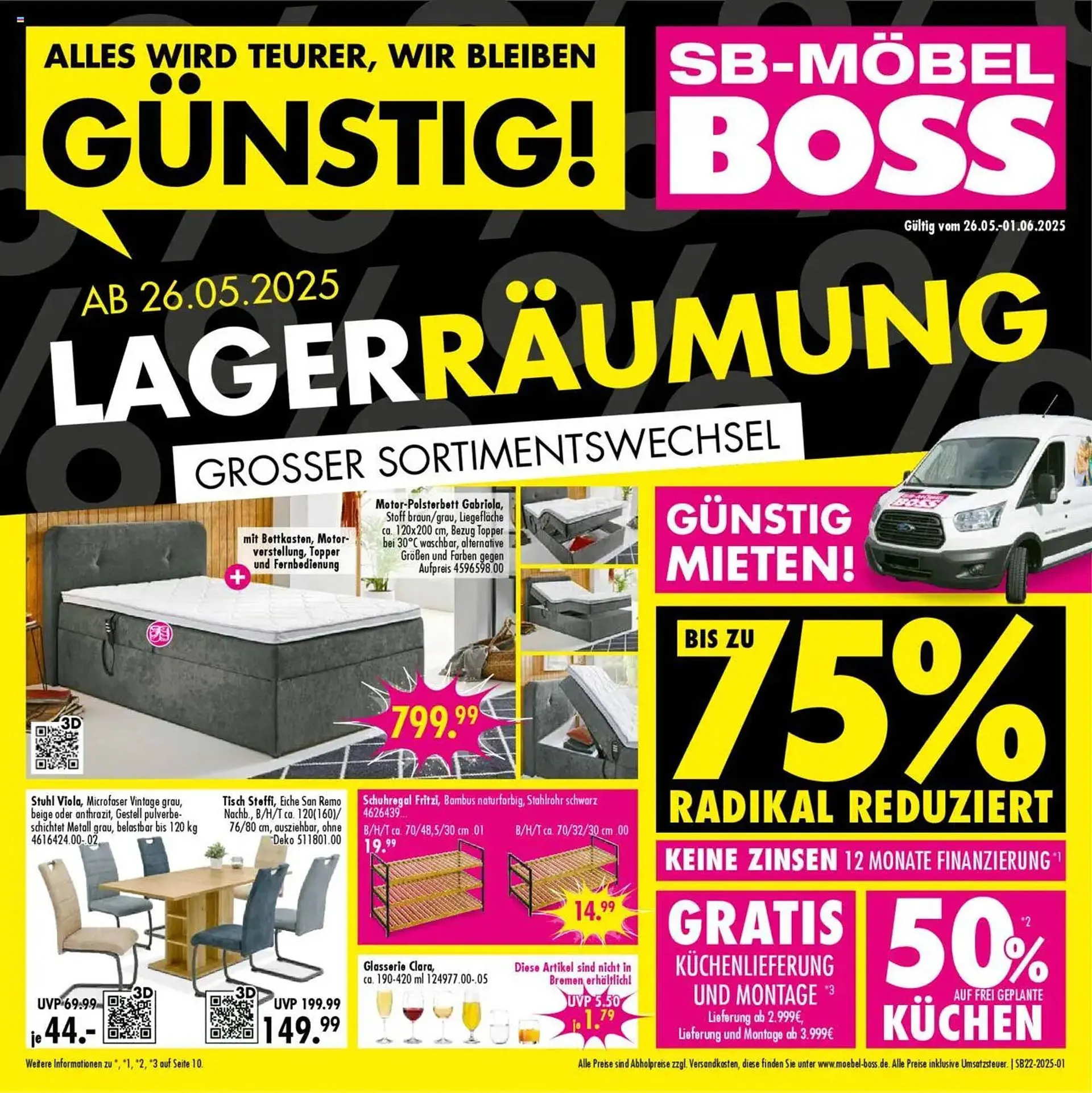 Möbel Boss Prospekt - 1