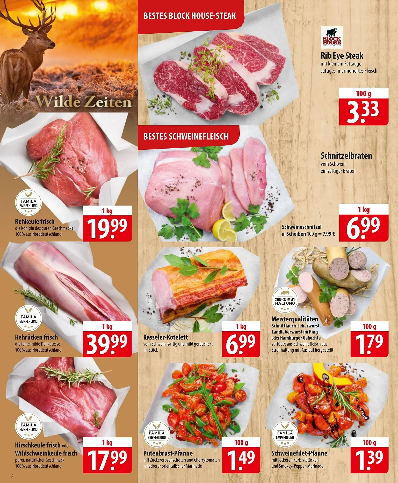 Famila Nord Ost Prospekt von 1. Dezember bis 6. Dezember 2025 - Prospekt seite 2