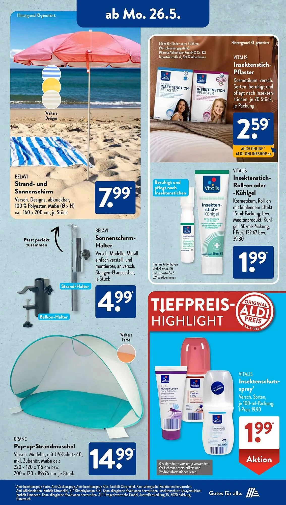 Aldi Süd Prospekt von 26. Mai bis 31. Mai 2025 - Prospekt seite 3