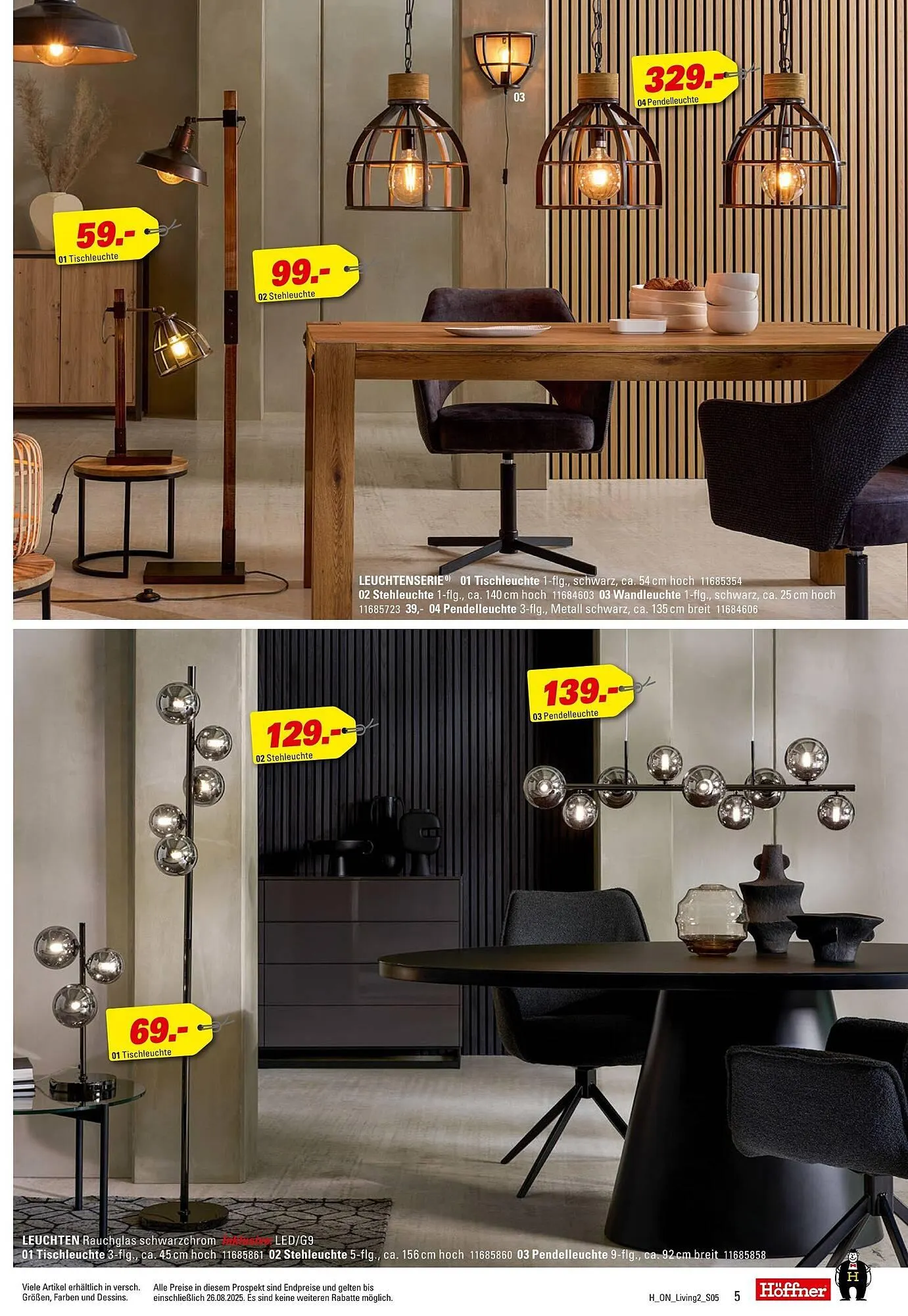 Höffner Prospekt von 30. Juli bis 26. August 2025 - Prospekt seite 5