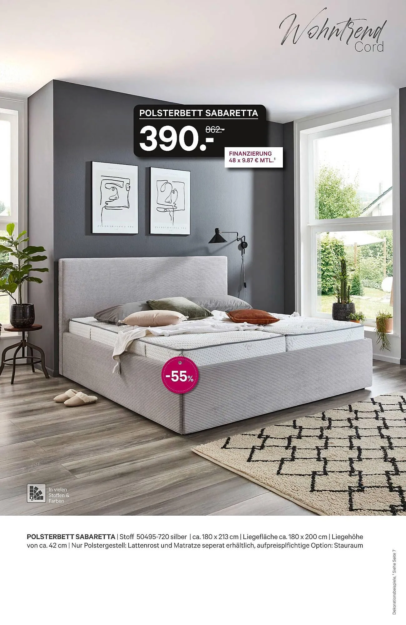 Kabs Polsterwelt Prospekt von 23. Mai bis 26. Juni 2025 - Prospekt seite 44