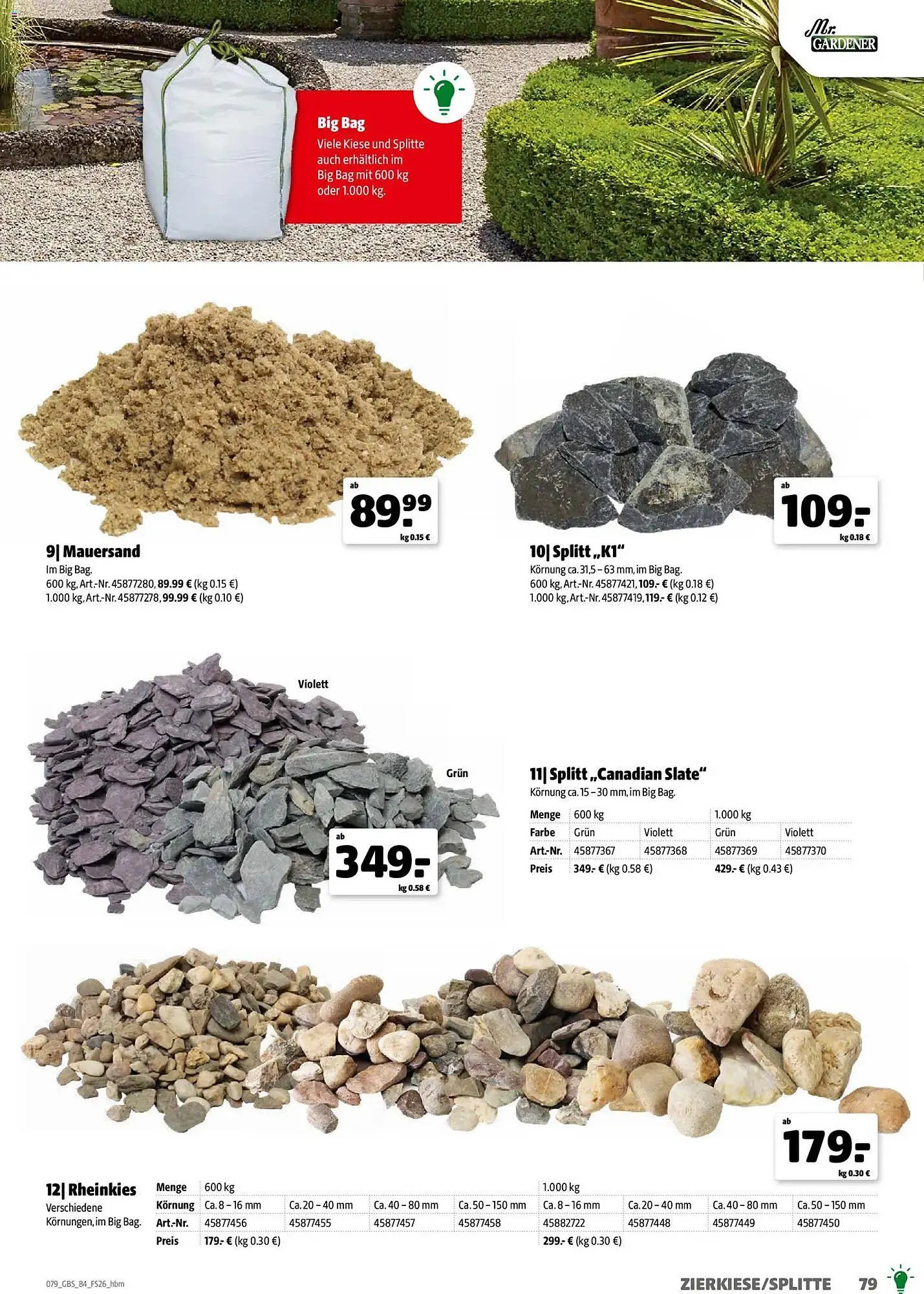 Hagebau Prospekt von 2. März bis 31. Dezember 2026 - Prospekt seite 79