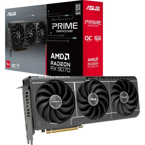 Radeon RX 9070 OC PRIME EVO Edition 16GB, Grafikkarte
