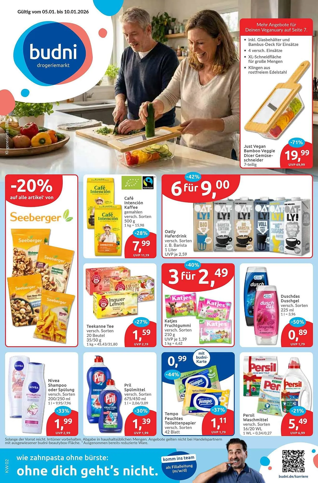 Budni Prospekt von 5. Januar bis 10. Januar 2026 - Prospekt seite 1