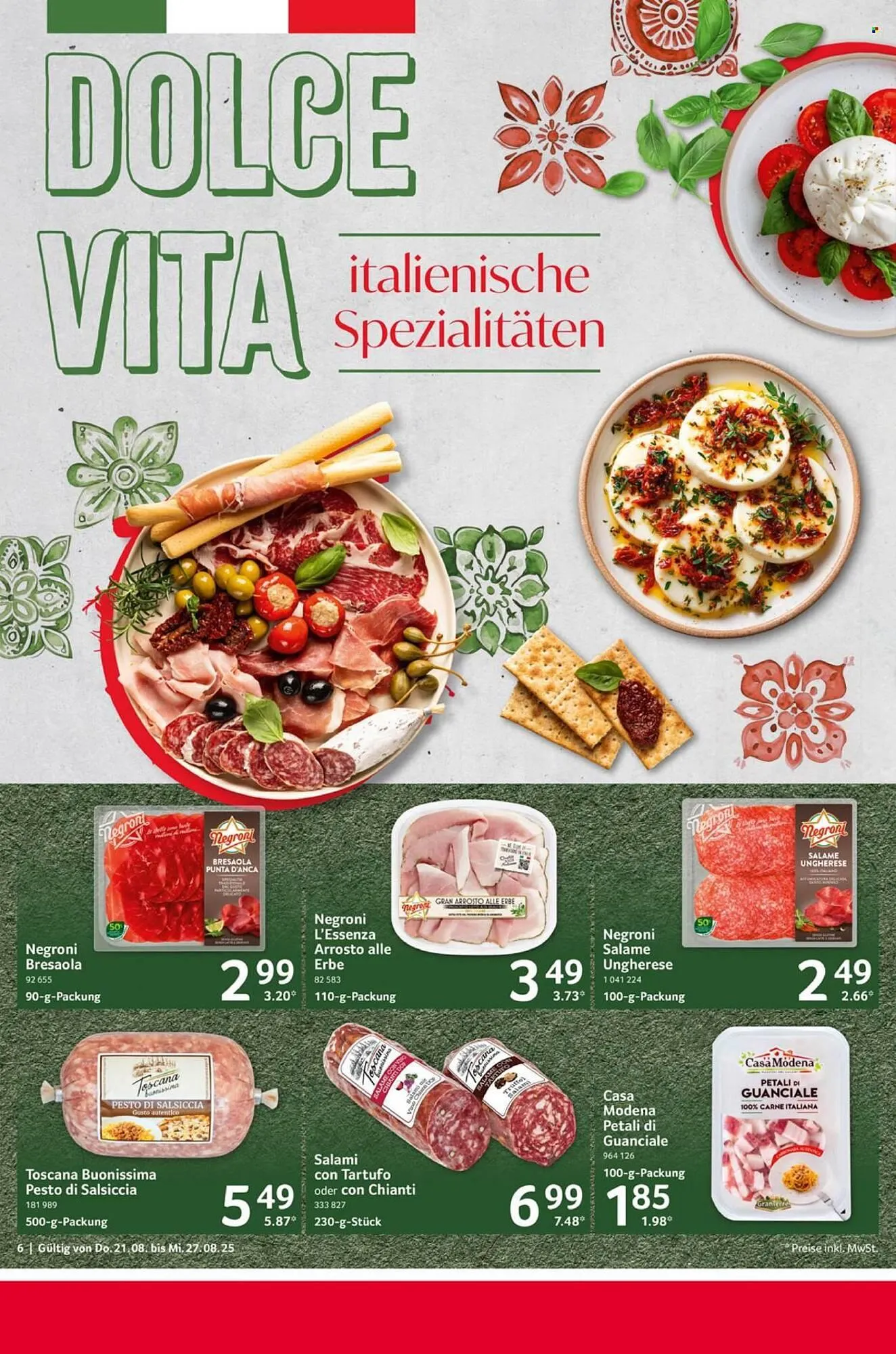 Selgros Prospekt von 21. August bis 27. August 2025 - Prospekt seite 6